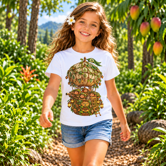 Toddler Staple T-Shirt | Bella + Canvas 3001T | Amulaki in the Balloon