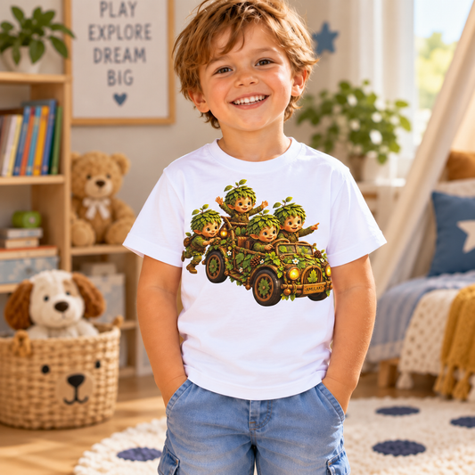 Toddler Staple T-Shirt | Bella + Canvas 3001T | Amulaki Car